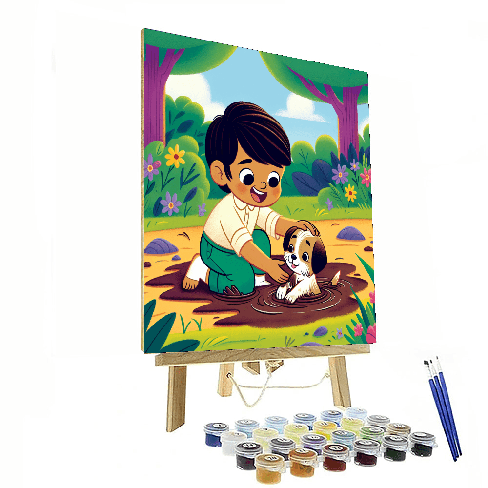 Animal Rescue Adventure Number Painting