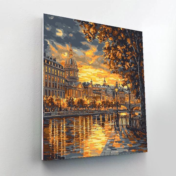 Turner Inspired Historical Cities Of Europe  Painting By Numbers Kit