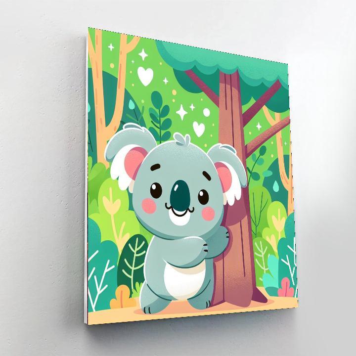 Cuddly Koala Kingdom Paint By Numbers Kits