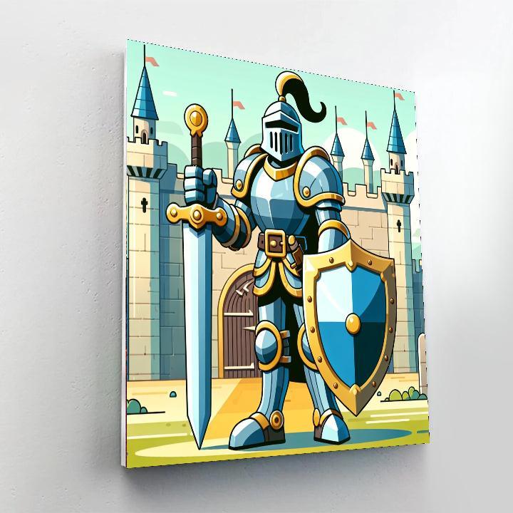 Knight's Tale Paint By Numbers Art