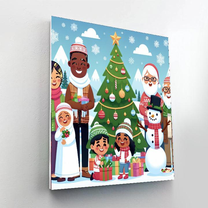 Charming Holiday Adventures Paint By Numbers Kits