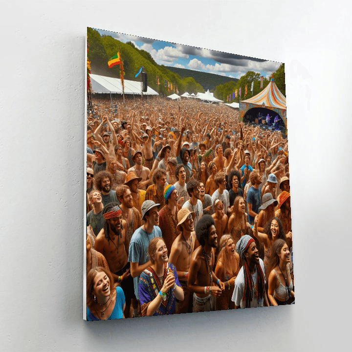 Woodstock Festival Paint By Numbers Kits
