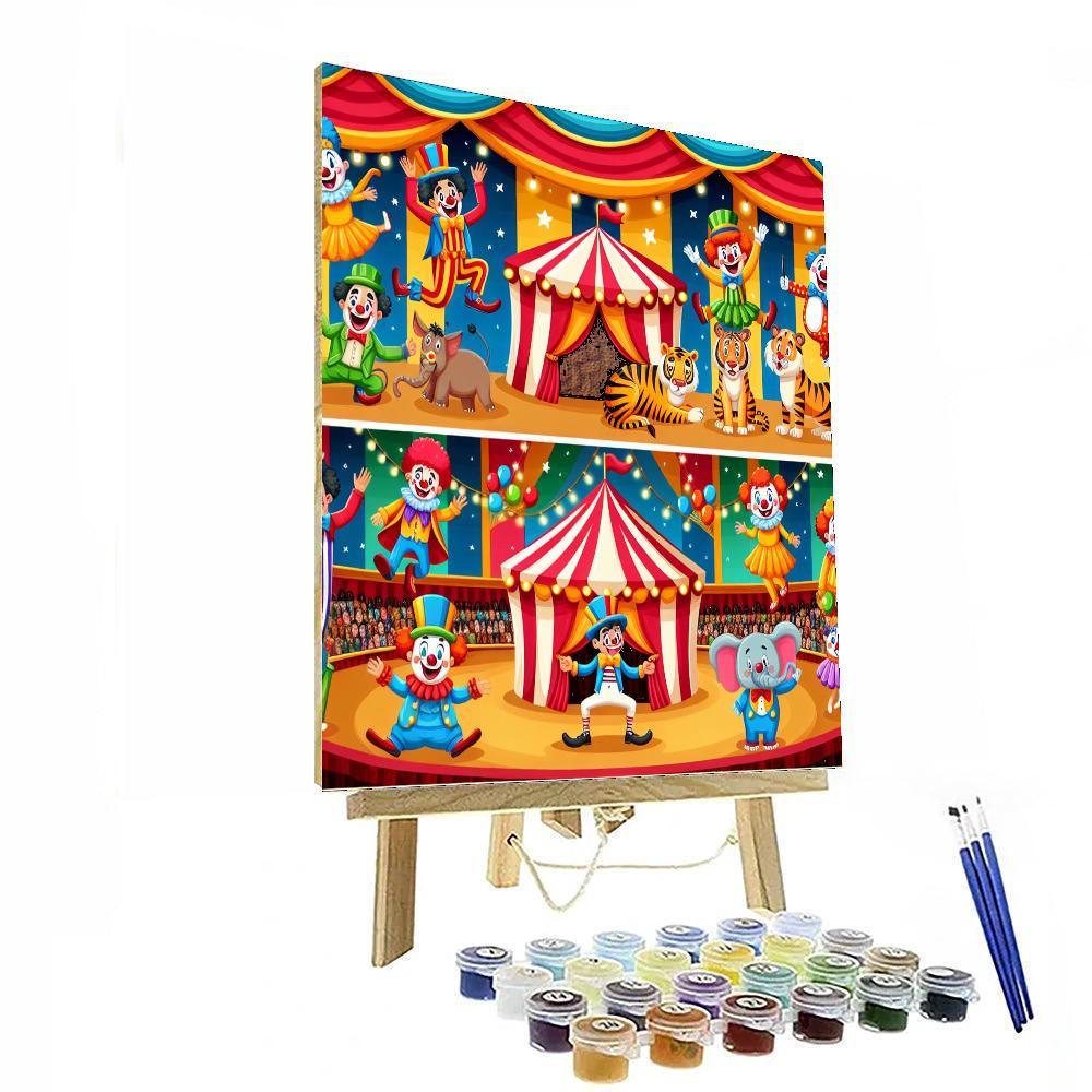 Circus Of Joy Numbered Painting Kits