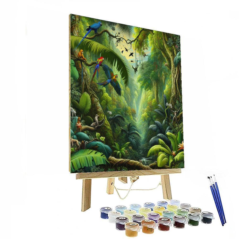 Jungle Excursion - DIY Painting By Numbers Kit – Artistry Rack