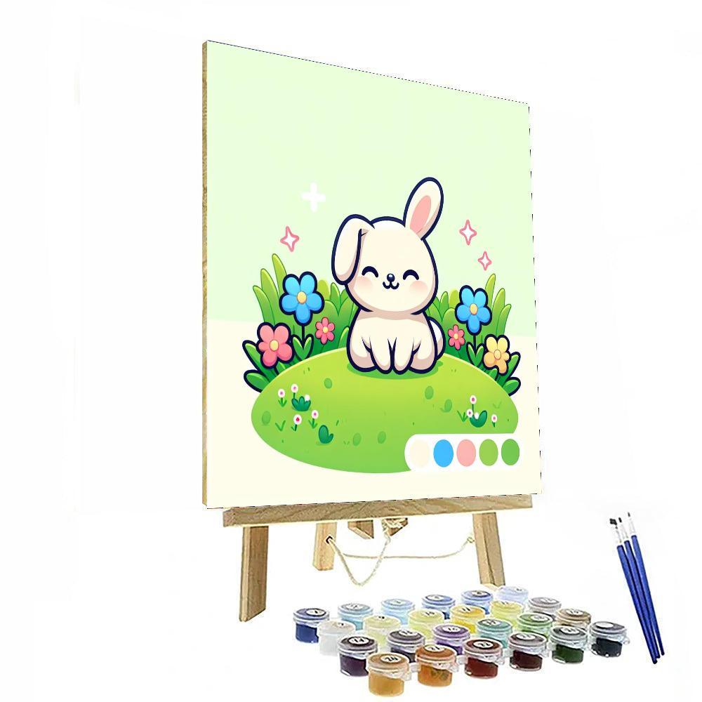 Sweet Little Bunny Numbered Painting Kits