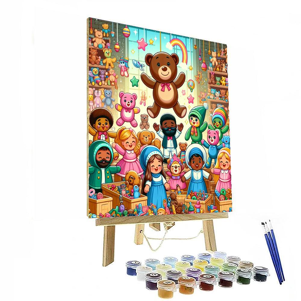 The Magical Toy Workshop DIY Paint By Numbers