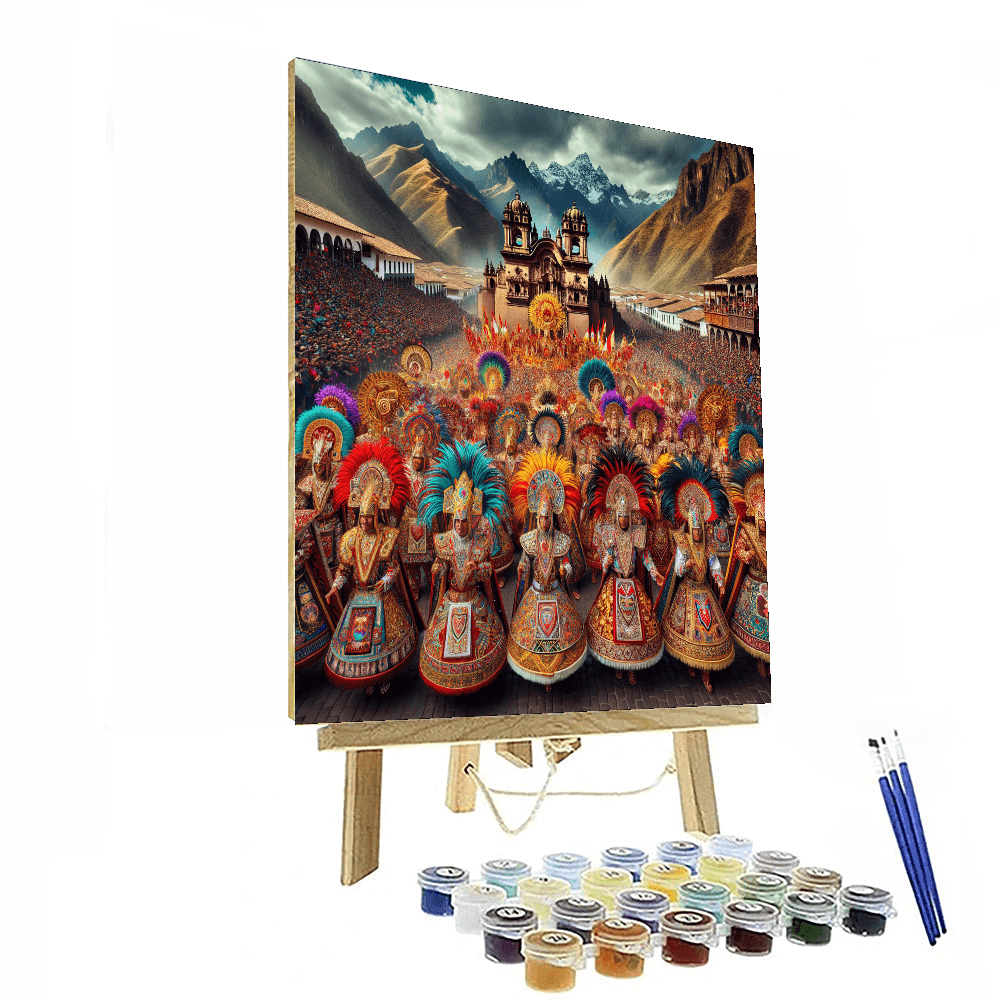 Inti Raymi Festival Number Painting
