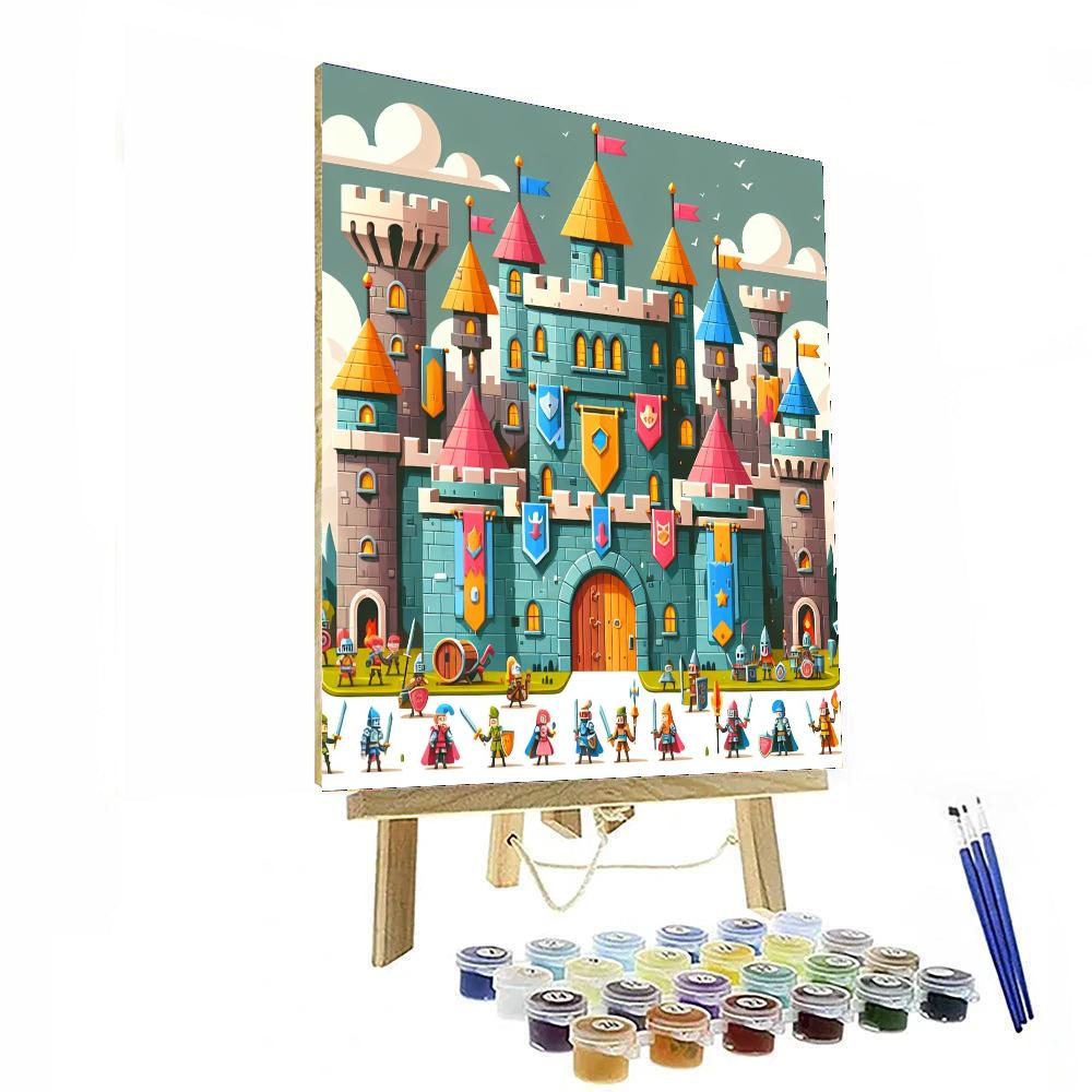 Adventure Castle Escape Paint By Number