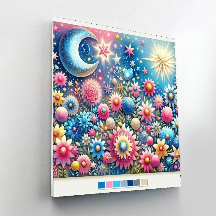 Celestial Garden Dreamscape Paint By Color