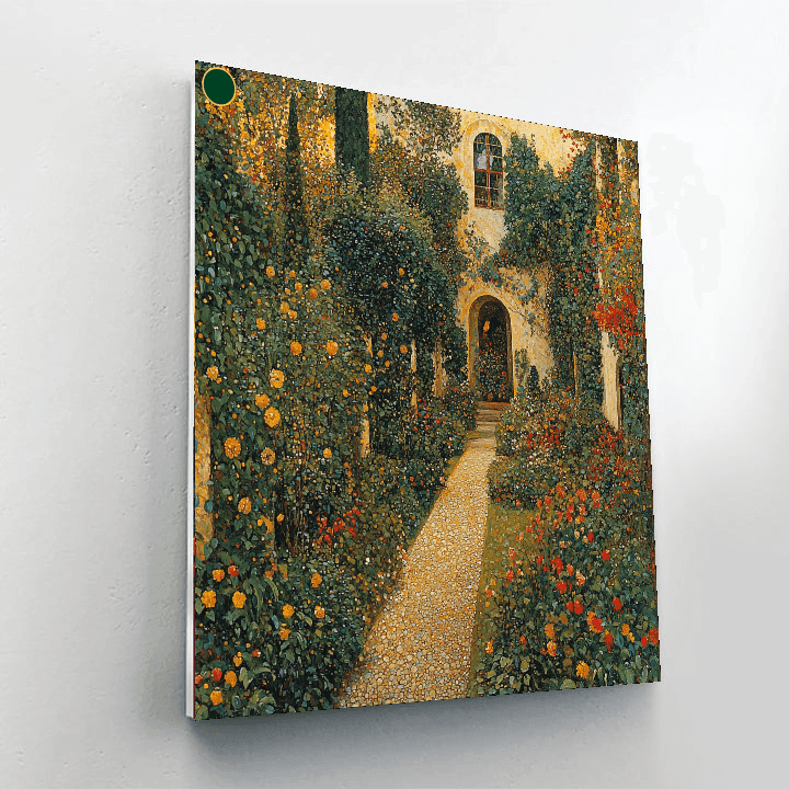 Gustav Klimt Inspired Garden Of Euphoria  Paint By Numbers Art