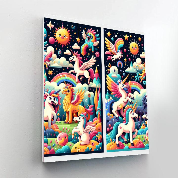 Fantastic Creatures Adventure Paint By Numbers Kits