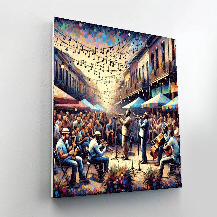 Festival Internacional De Jazz - Venezuela Paint By Color
