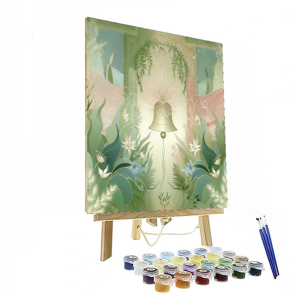 Bell Garden Harmony Paint By Numbers Art