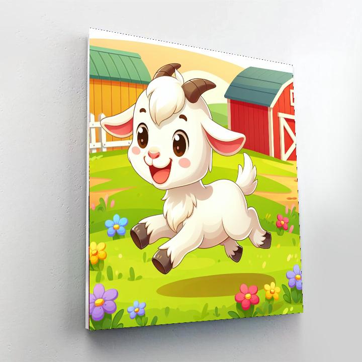 Gallivanting Goat DIY Paint By Numbers