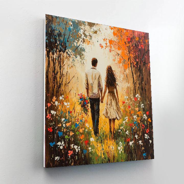 Embracing Nature's Beauty Painting By Numbers Kit