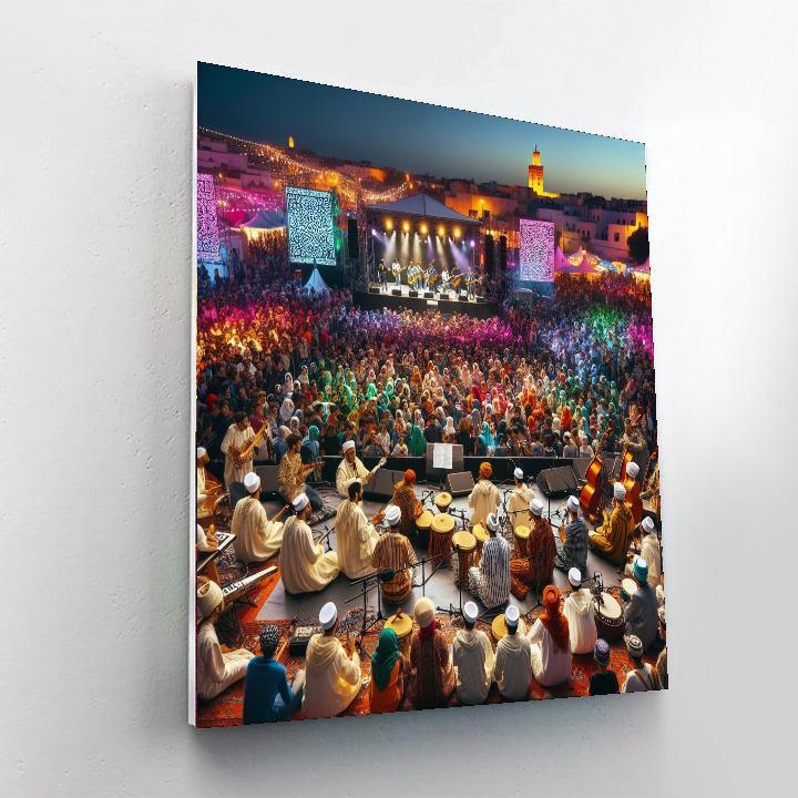 Mawazine Festival - Morocco Paint By Numbers