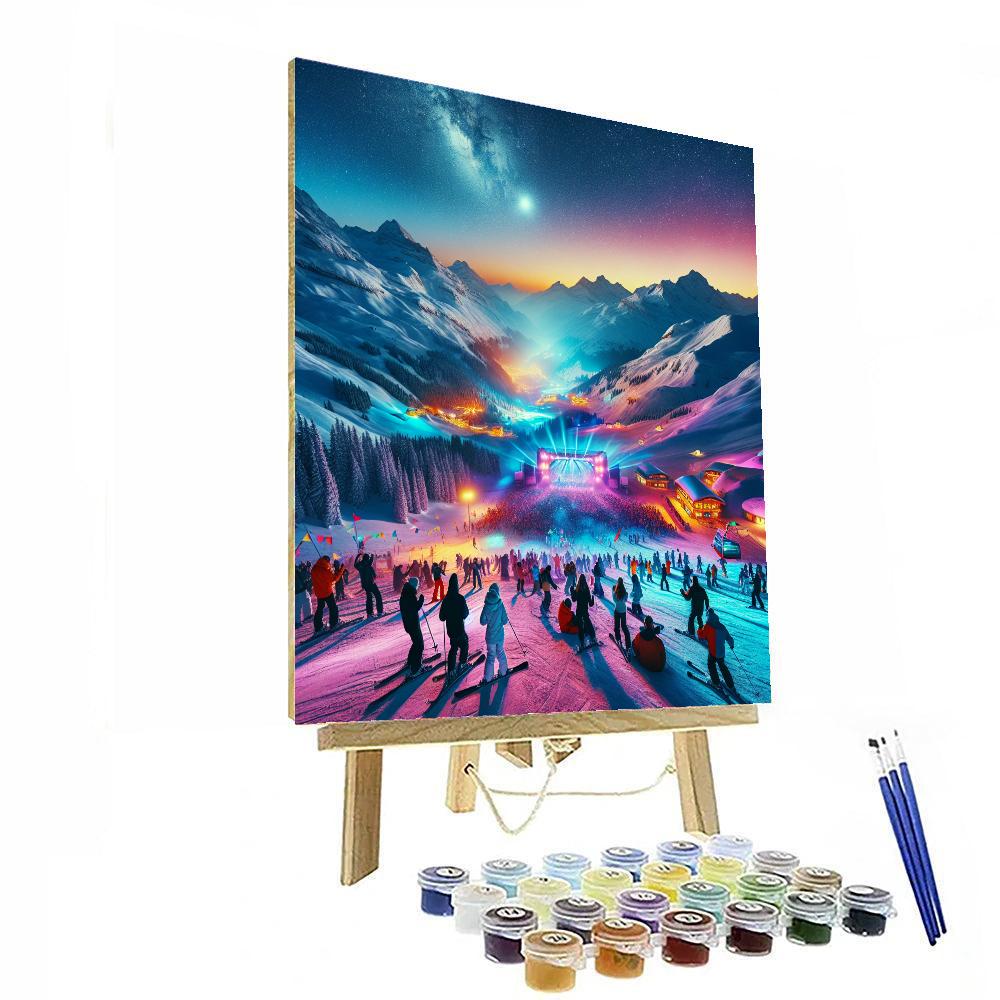 Snowbombing - Mayrhofen Painting Number Kit