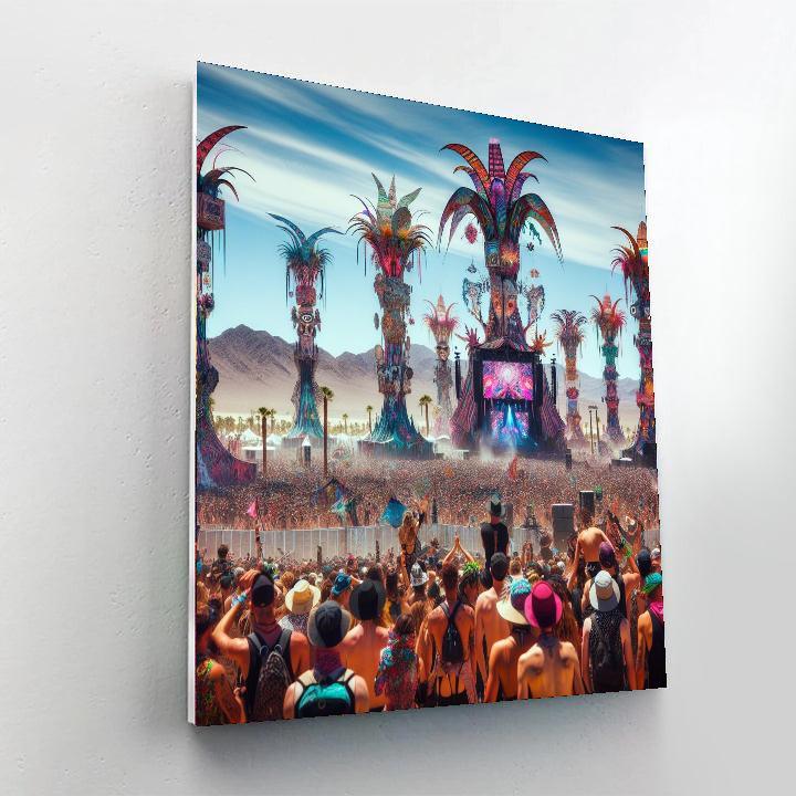Cochella Valley Music And Arts Festival - United States Paint By Numbers