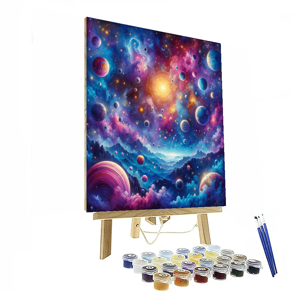Galactic Adventures Numbered Painting Kits