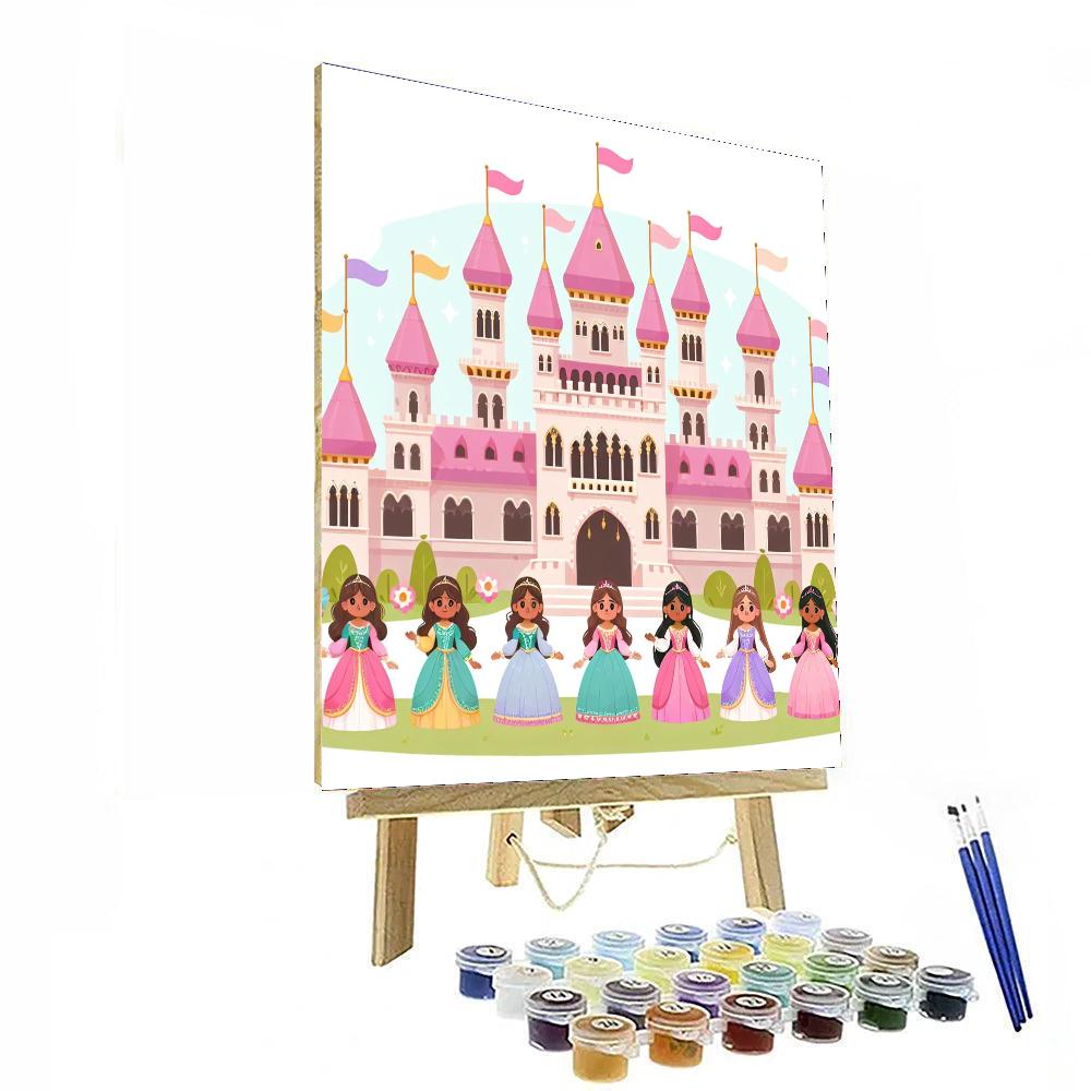 Dreamy Princess Palace Paint By Numbers Kits