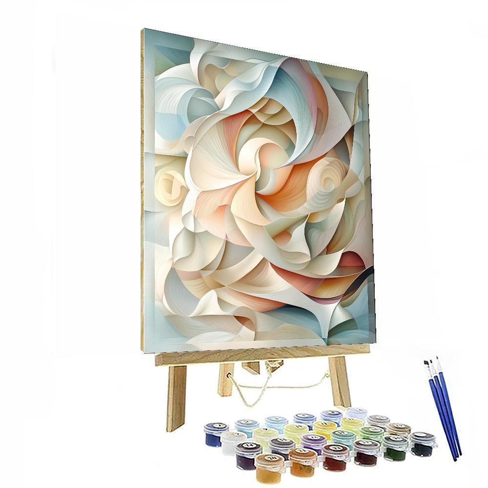 Michelangelo Inspired Charmed Winds  Painting Number Kit