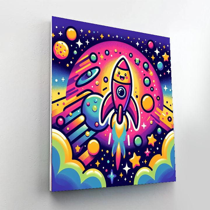 Glorious Galaxy Expedition Painting Number Kit