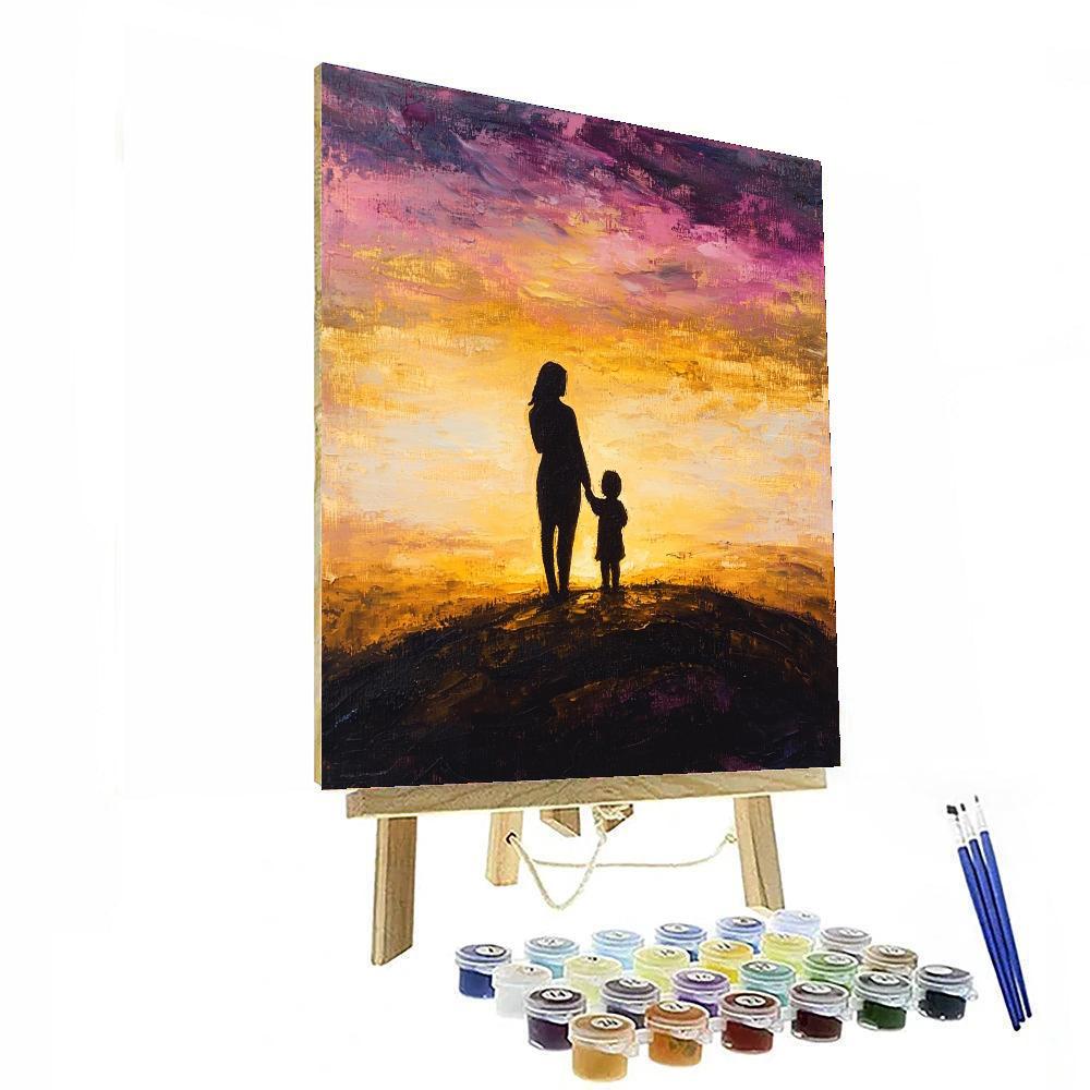 Dawn Of A Mother's Love Numbered Painting Kits