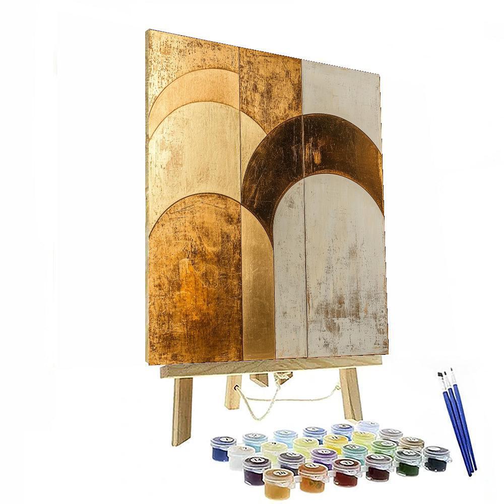 Gustav Klimt Inspired Infinite Growth  Paint By Numbers Art