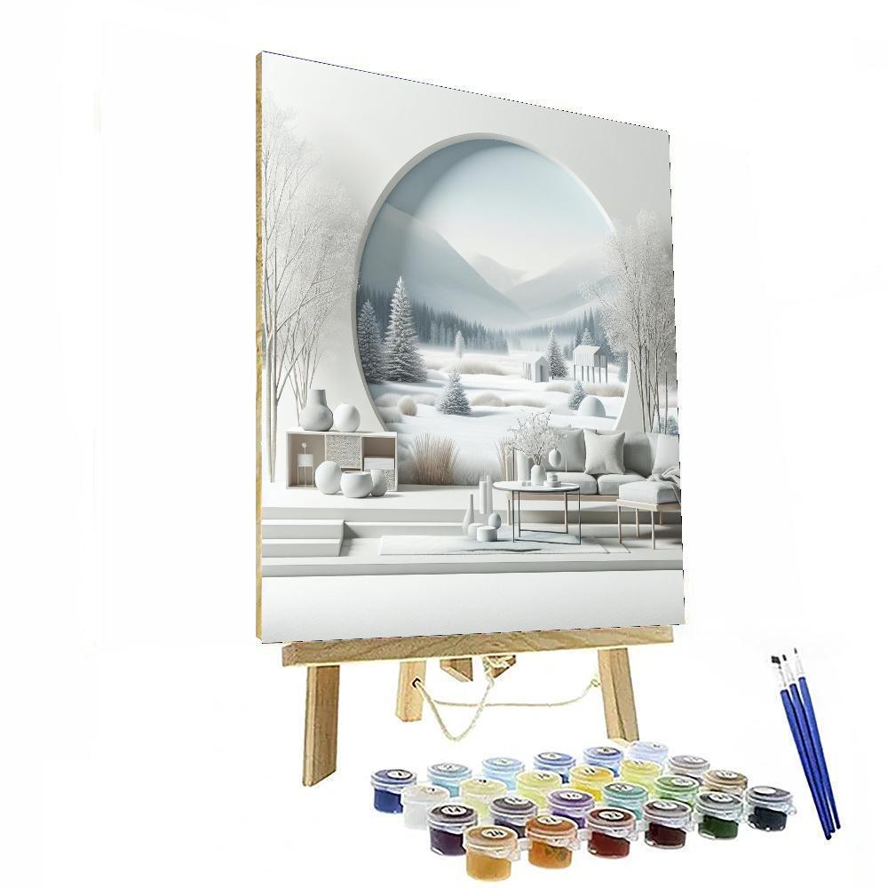 Chic Nordic Haven Numbered Painting Kits