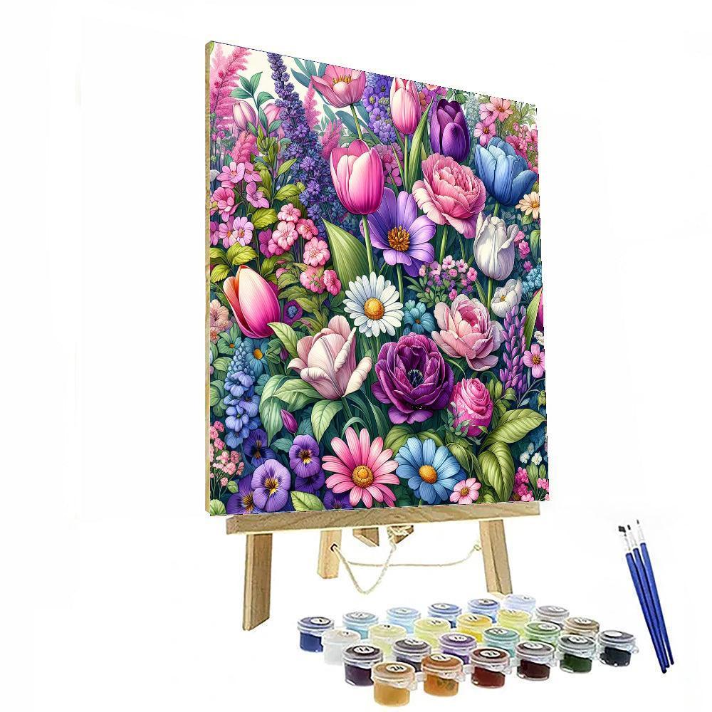 Magical Garden Escape Numbered Painting Kits