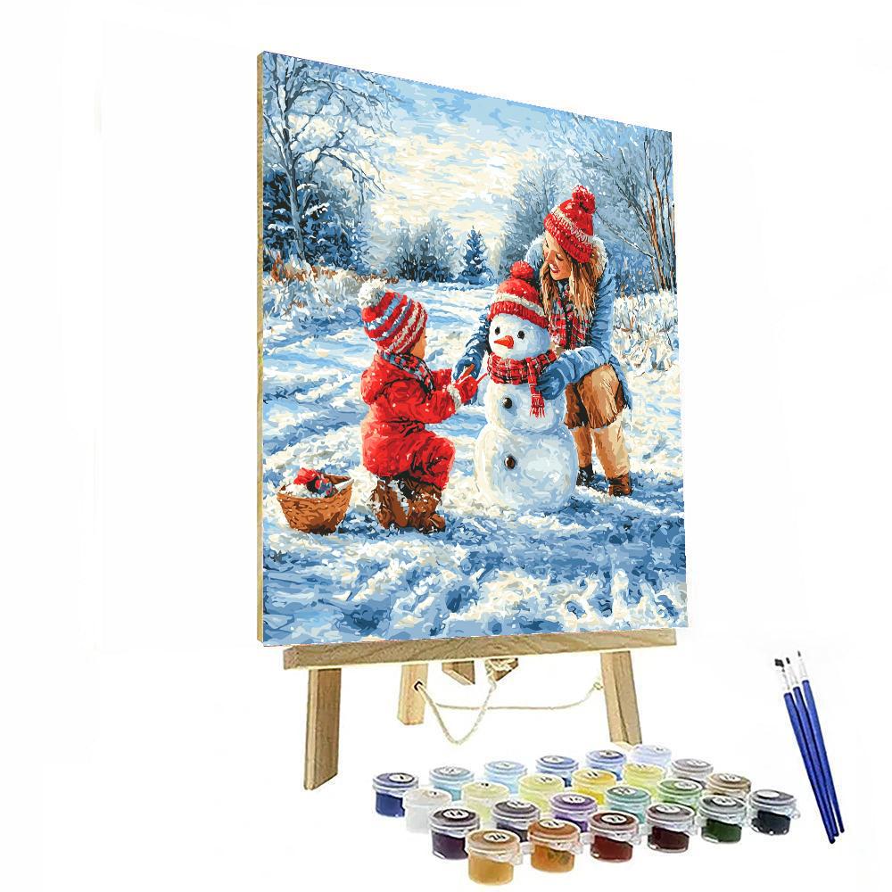 Winter Cheer Paint By Numbers