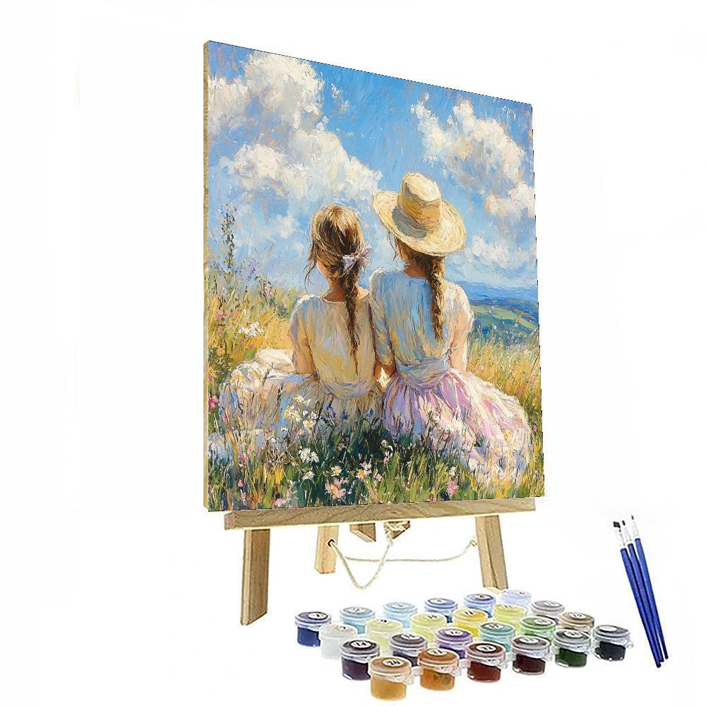 Moments Of Bliss Number Painting