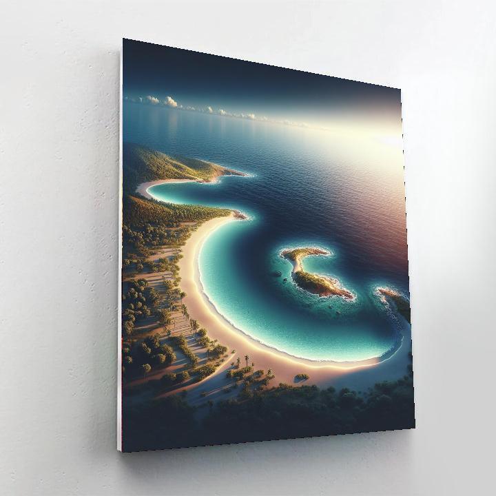 Azure Bay Numbered Painting Kits