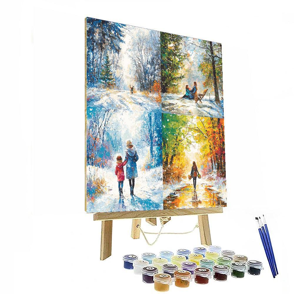 Together Through Seasons Paint By Number