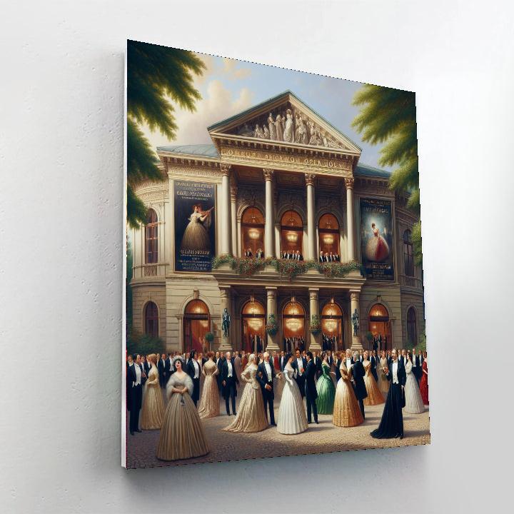 Bayreuth Festival - Bayreuth, Germany Number Painting