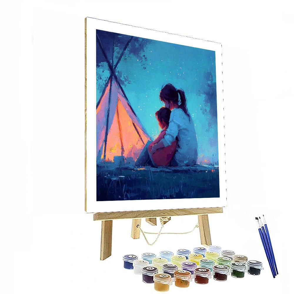 Moments Of Tenderness Painting Number Kit