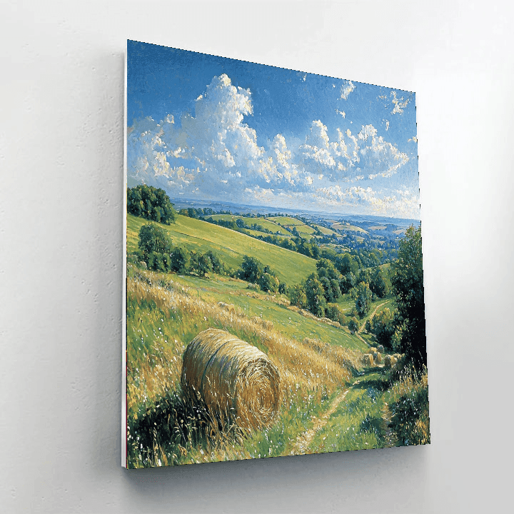 John Constable Inspired Rustic Countryside Scene  Paint By Numbers Kits