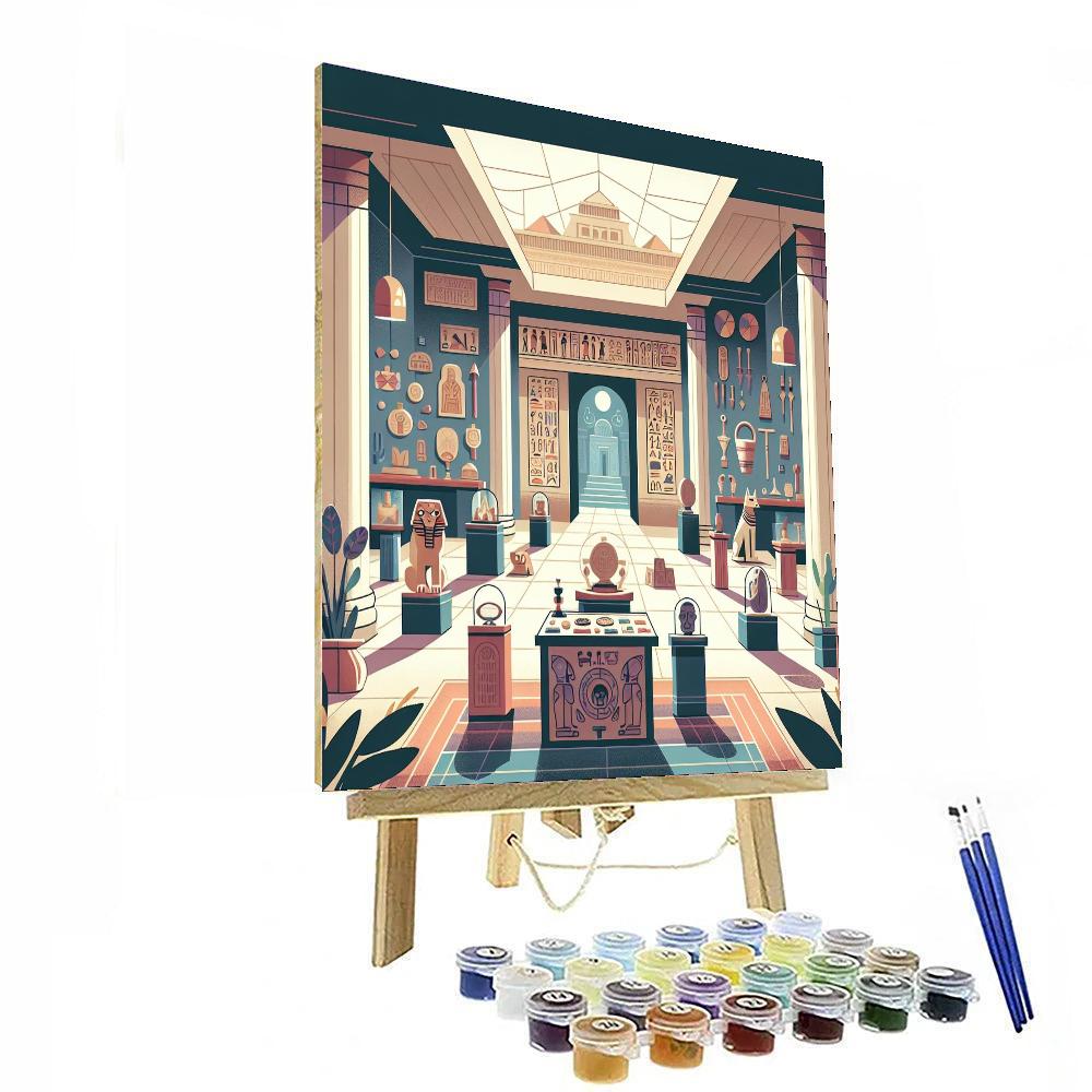 Mystery At The Museum Paint By Number