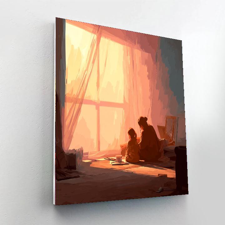 Morning Melodies Number Painting