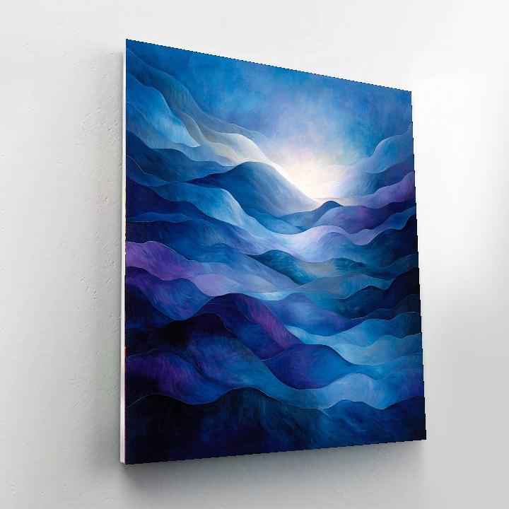 Caravaggio Inspired Veils Of Reflection  Numbered Painting Kits