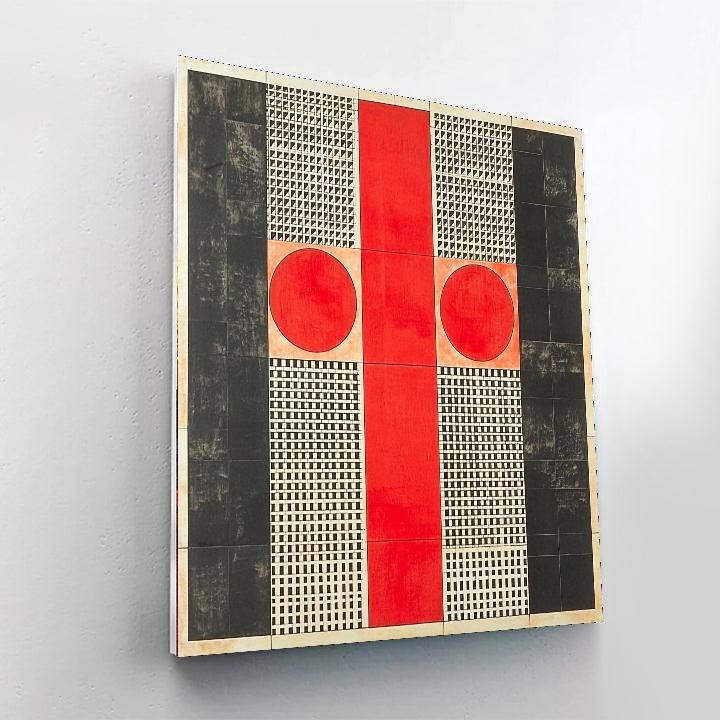 Kazimir Malevich Inspired Essential Patterns  DIY Paint By Numbers