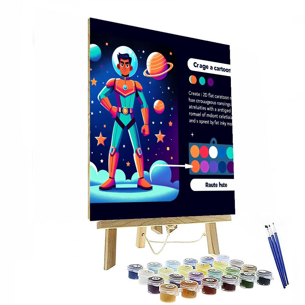 Adventures Of Space Ranger Paint By Numbers Kits