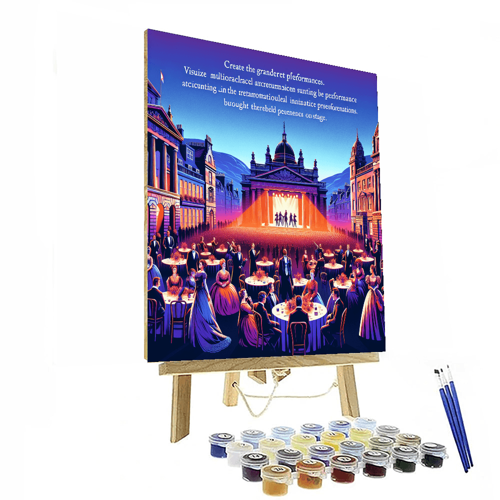 The Edinburgh International Festival - Edinburgh, Scotland Number Painting