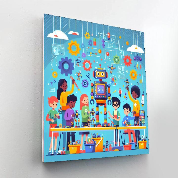 Robotic Innovators Lab Painting Number Kit