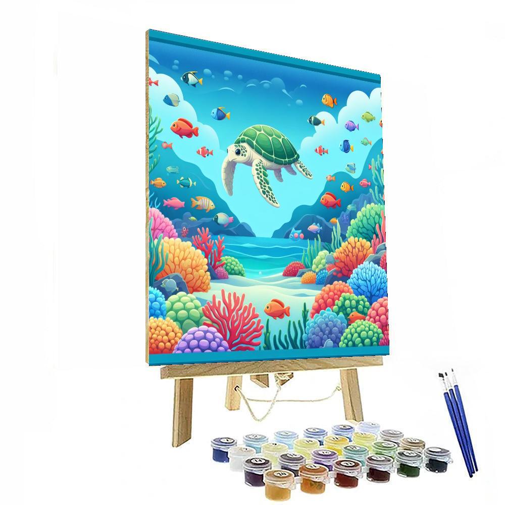 Undersea Dreamland Number Painting