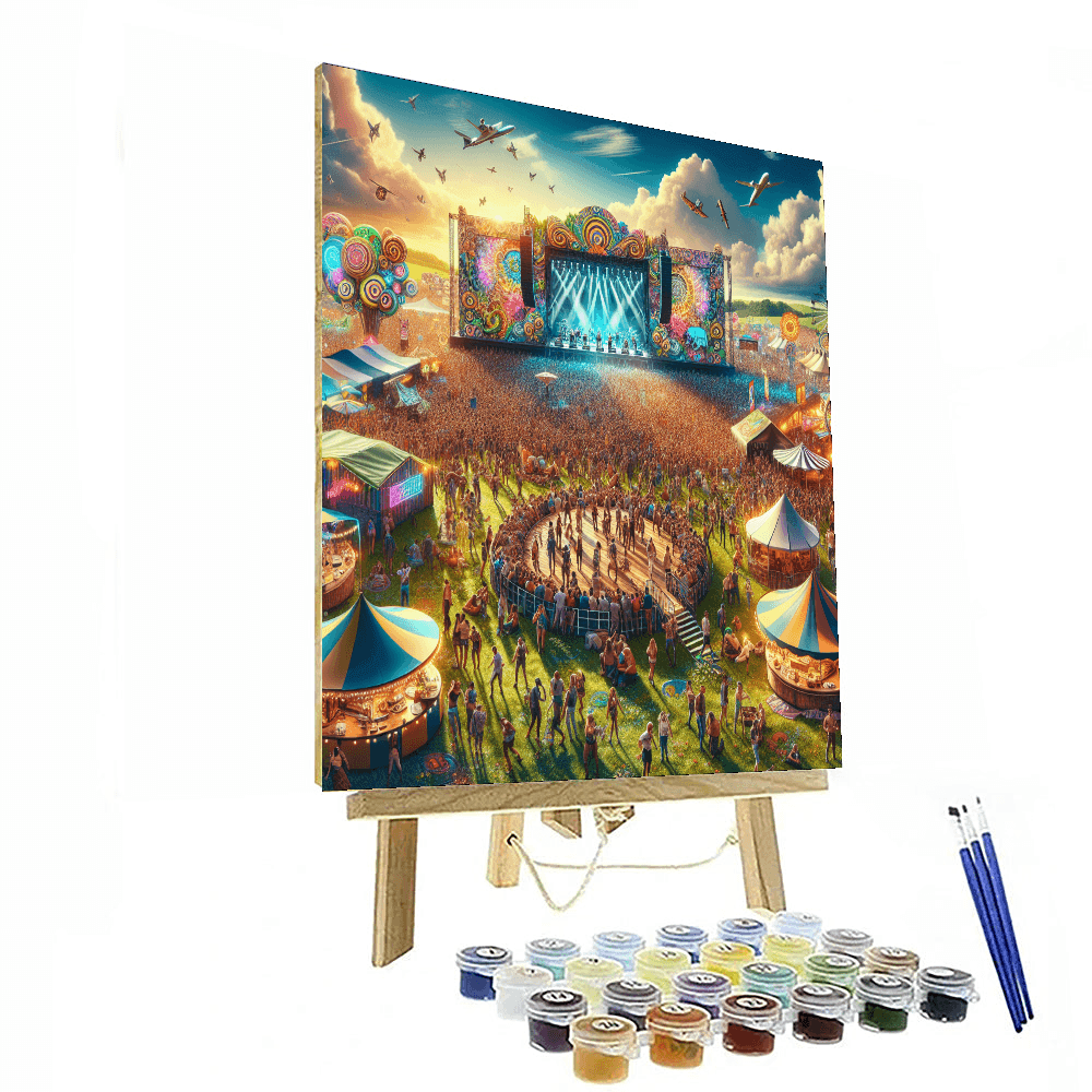 Isle Of Wight Festival - Newport, Uk Paint By Number