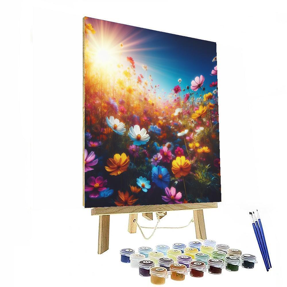 Summer Meadow Delight Numbered Painting Kits