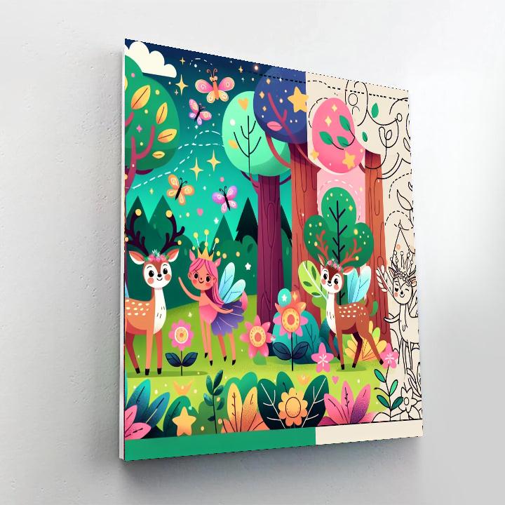 Forest Of Wonder Paint By Number