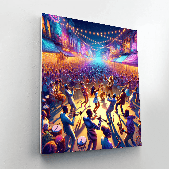 Jazzy Colors Festival - Tokyo, Japan Number Painting