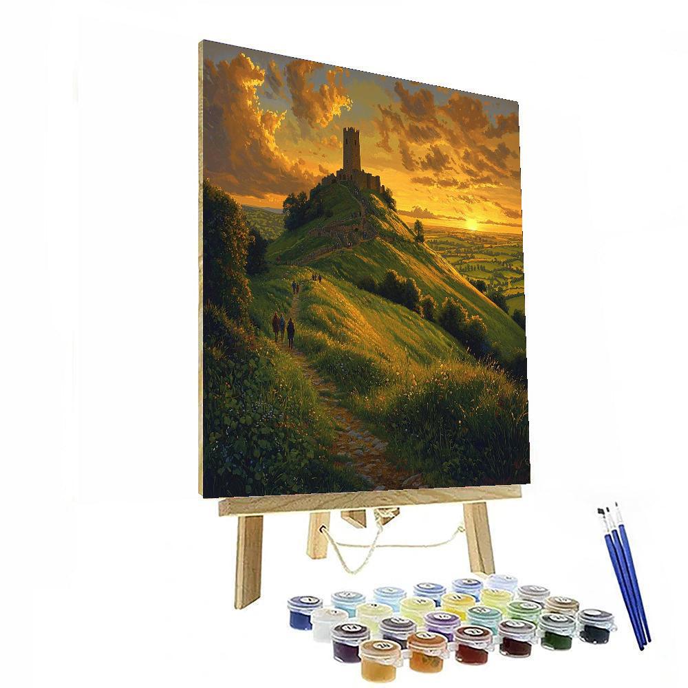 Glastonbury Tor Numbered Painting Kits